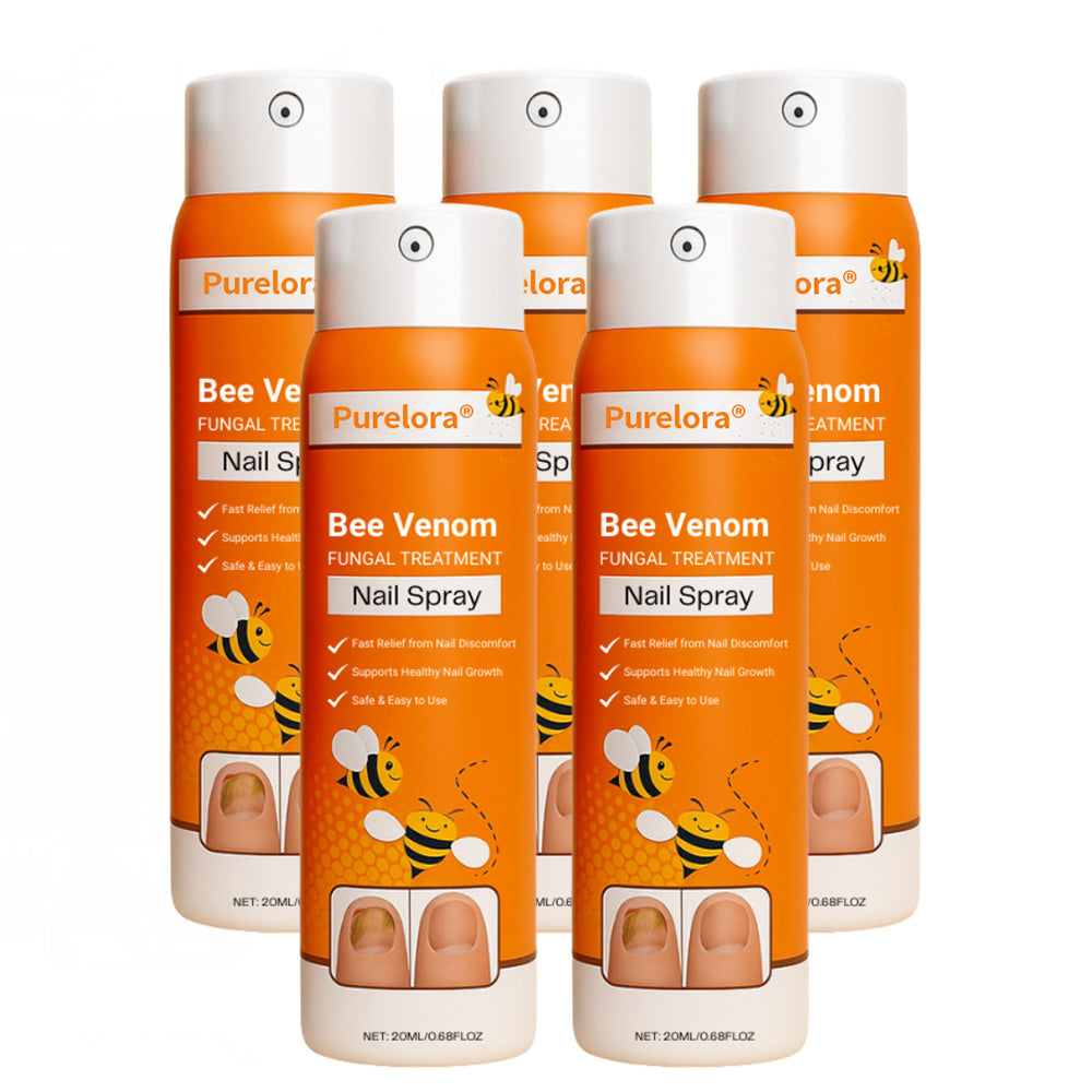 Purelora® Bee Venom Antifungal Spray | Eliminate Up to 99% of Nail Fungus in as Little as 3 Days