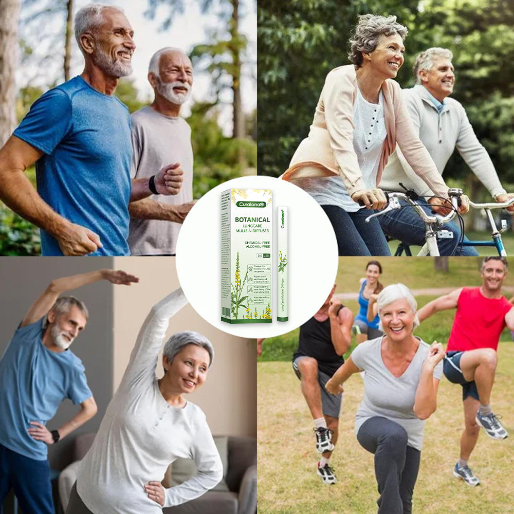 Curalona® Botanical LungCare Mullein Diffuser——Clear away congested mucus in 7 days and restore smooth breathing!