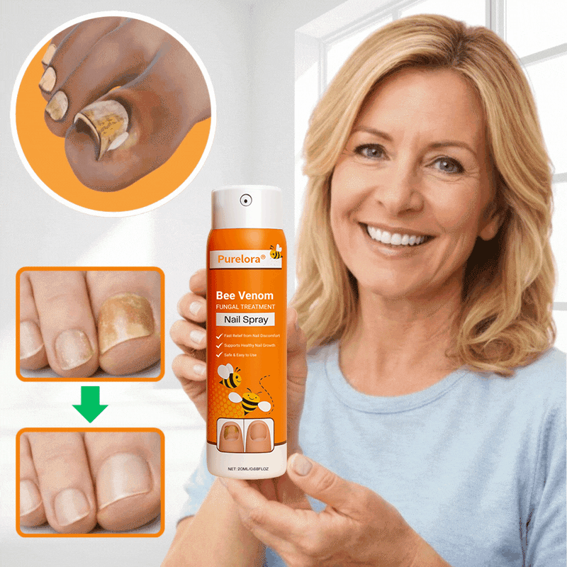 Purelora® Bee Venom Antifungal Spray | Eliminate Up to 99% of Nail Fungus in as Little as 3 Days