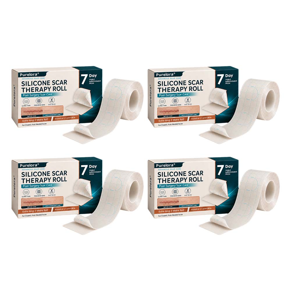 ✨💯Purelora® SILICONE SCAR THERAPY ROLL Help Soften, Flatten & Improve the Appearance of Raised Scars