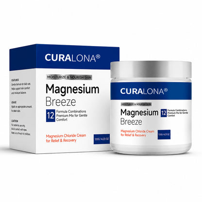Curalona® Magnesium Chloride Cream | Relieve sciatica in just 15 minutes!