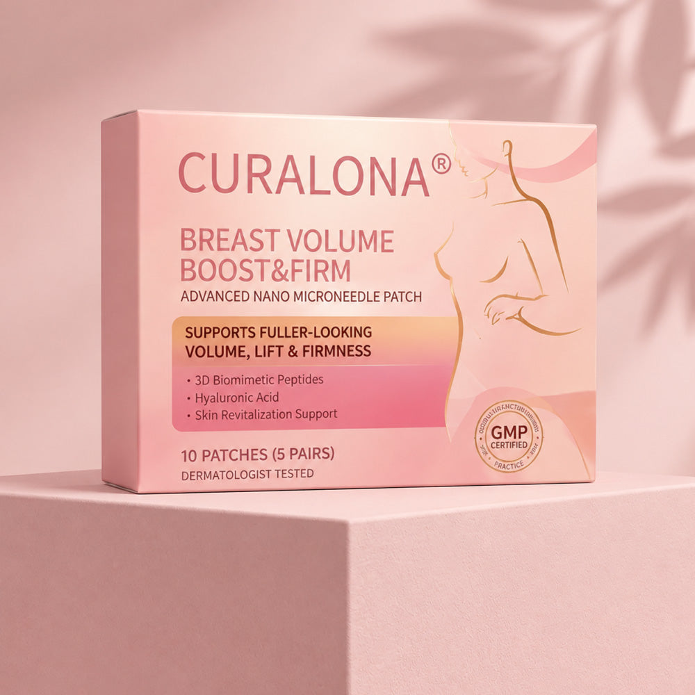 💥Curalona® 👩‍⚕️ Targeted Breast Enhancement Advanced Nano Microneedle Patch💃