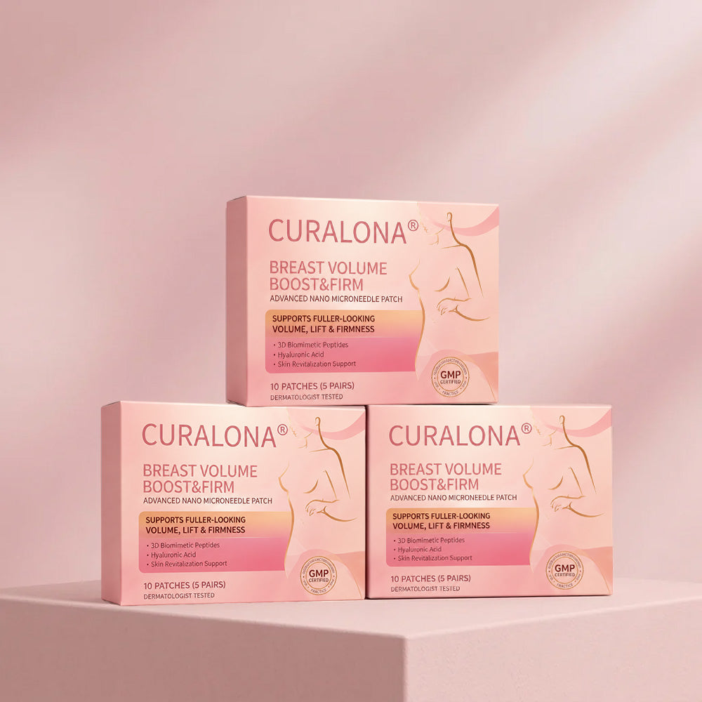 💥Curalona® 👩‍⚕️ Targeted Breast Enhancement Advanced Nano Microneedle Patch💃