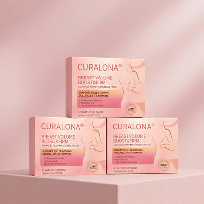 💥Curalona® 👩‍⚕️ Targeted Breast Enhancement Advanced Nano Microneedle Patch💃