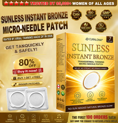 𝑶𝒇𝒇𝒊𝒄𝒊𝒂𝒍 𝑺𝒕𝒐𝒓𝒆 | ☀️☀️  Curalona® 𝐒𝐮𝐧𝐥𝐞𝐬𝐬 𝐈𝐧𝐬𝐭𝐚𝐧𝐭 𝐁𝐫𝐨𝐧𝐳𝐞 𝐓𝐚𝐧𝐧𝐢𝐧𝐠 𝐌𝐢𝐜𝐫𝐨𝐧𝐞𝐞𝐝𝐥𝐞 𝐏𝐚𝐭𝐜𝐡 🇨🇦 (𝐉𝐮𝐬𝐭 𝐨𝐧𝐜𝐞 𝐚 𝐝𝐚𝐲) 𝐕𝐢𝐬𝐢𝐛𝐥𝐞 𝐁𝐫𝐨𝐧𝐳𝐞 𝐆𝐥𝐨𝐰 𝐢𝐧 𝟕 𝐃𝐚𝐲𝐬 ✅ 𝐍𝐨 𝐔𝐕, 𝐍𝐨 𝐎𝐫𝐚𝐧𝐠𝐞, 𝐍𝐨 𝐒𝐭𝐫𝐞𝐚𝐤𝐬, 𝐍𝐨 𝐃𝐇𝐀, 𝐍𝐨 𝐌𝐞𝐬𝐬.