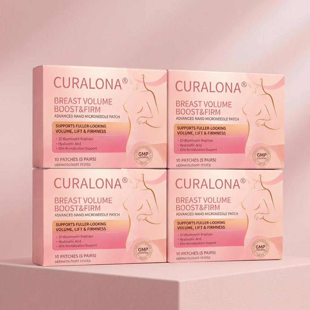💥Curalona® 👩‍⚕️ Targeted Breast Enhancement Advanced Nano Microneedle Patch💃