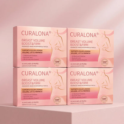 💥Curalona® 👩‍⚕️ Targeted Breast Enhancement Advanced Nano Microneedle Patch💃
