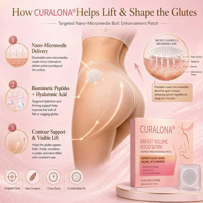 💥Curalona® 👩‍⚕️ Targeted Breast Enhancement Advanced Nano Microneedle Patch💃