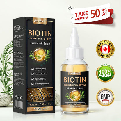 🌿👨‍⚕️ Official CA Store 🇨🇦 | 🔥𝐏𝐔𝐑𝐄𝐋𝐎𝐑𝐀® Highly Effective Biotin & Rosemary Hair Growth Serum — (🔥 Limited-Time Offer, ⏳ Last Day Promotion 50% OFF)