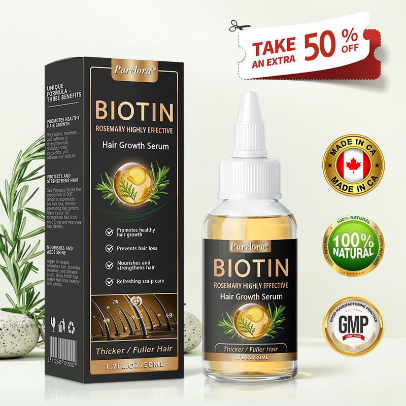 🌿👨‍⚕️ Official CA Store 🇨🇦 | 🔥𝐏𝐔𝐑𝐄𝐋𝐎𝐑𝐀® Highly Effective Biotin & Rosemary Hair Growth Serum — (🔥 Limited-Time Offer, ⏳ Last Day Promotion 50% OFF)
