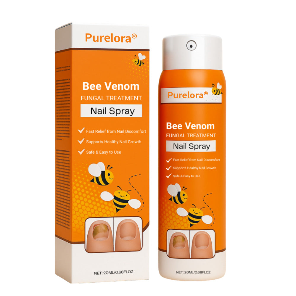 Purelora® Bee Venom Antifungal Spray | Eliminate Up to 99% of Nail Fungus in as Little as 3 Days