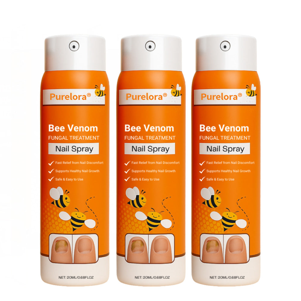 Purelora® Bee Venom Antifungal Spray | Eliminate Up to 99% of Nail Fungus in as Little as 3 Days