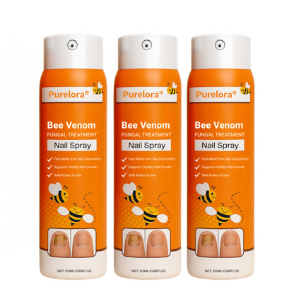 Purelora® Bee Venom Antifungal Spray | Eliminate Up to 99% of Nail Fungus in as Little as 3 Days